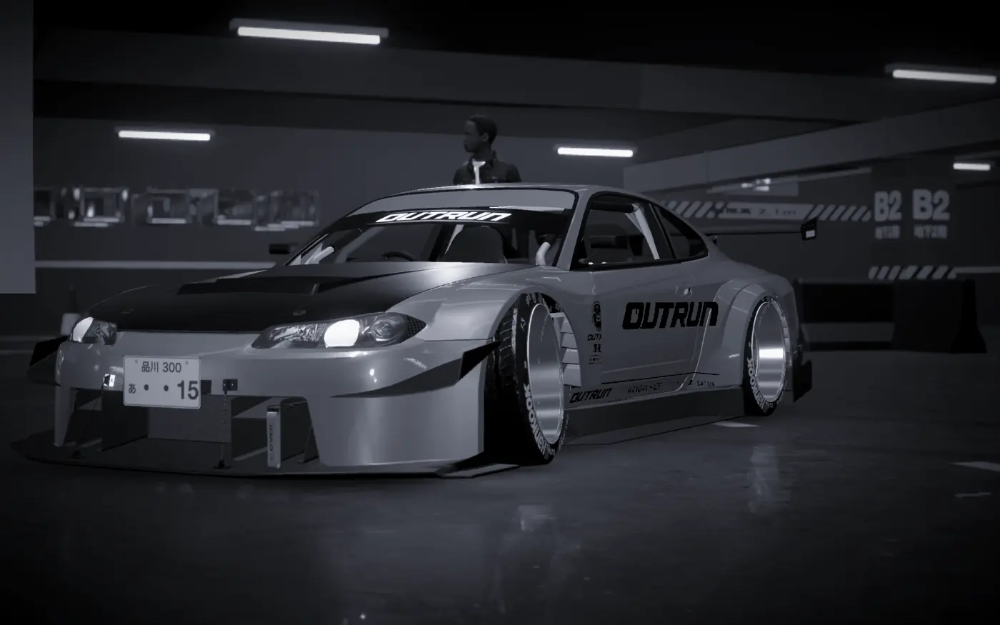 Nissan Silvia S15 Spec-R, in the OUTRUN garage